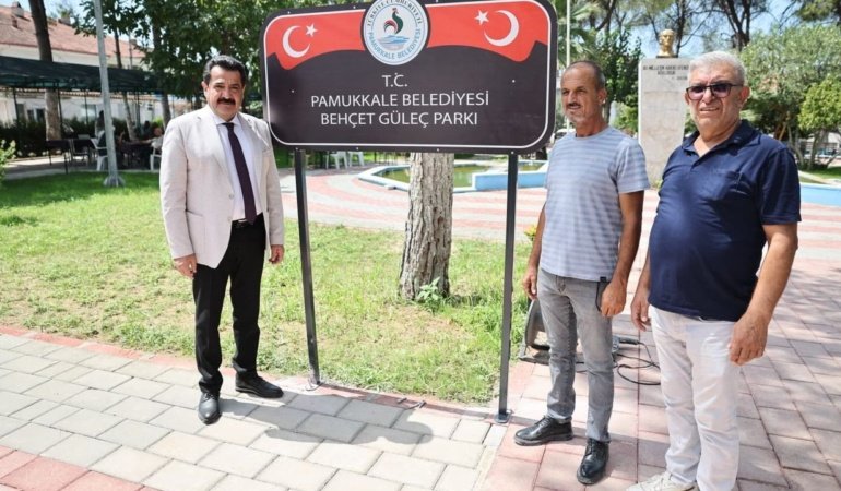 Akköy’de Behçet Güleç Parkı yenilendi