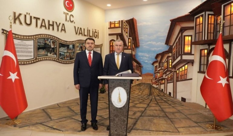 Bakan Bak’tan Kütahya Valiliğine ziyaret