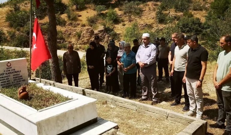 Baklan şehidini unutmadı