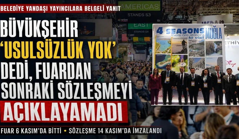 Büyükşehir “usulsüzlük yok” dedi, fuardan sonraki sözleşmeyi açıklayamadı