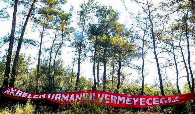 Akbelen’de köylülerden kamulaştırma kararına karşı nöbet: Bir şirket için bizi yerimizden edemezsiniz