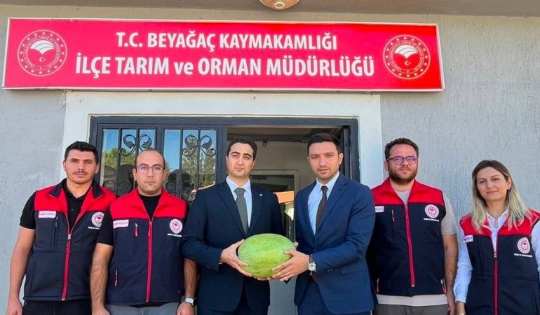 Ata tohumu Beyağaç Karpuzu coğrafi işaret yolunda
