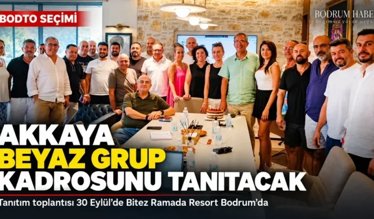 BODTO Seçimlerine Doğru: İbrahim Akkaya “Beyaz Grup” Kadrosunu Açıklayacak