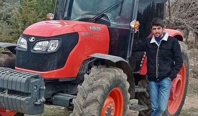 Denizli'de Traktör Kazası, 1 kişi hayatını kaybetti
