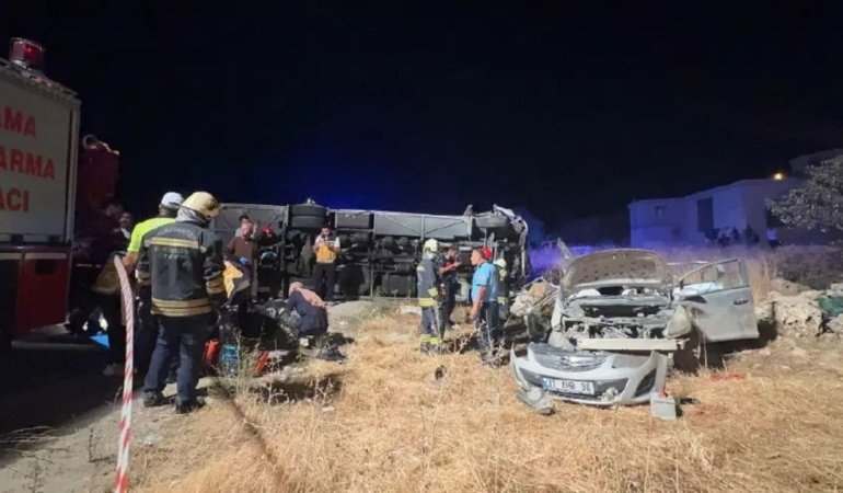 Gaziantep Nurdağı'nda kaza: Çok sayıda ölü ve yaralı var!