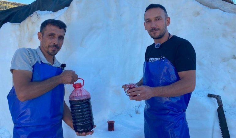 Kışın dağa gömüp yazın satıyorlar