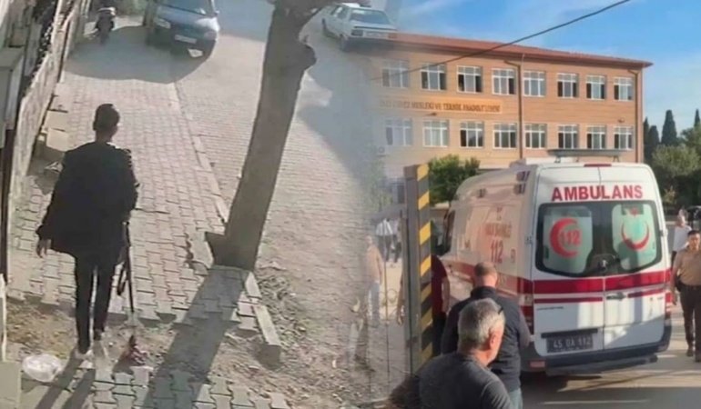 Manisa’daki okul saldırısında son durum: Şüpheliler adliyeye sevk edildi, cadde trafiğe kapatıldı