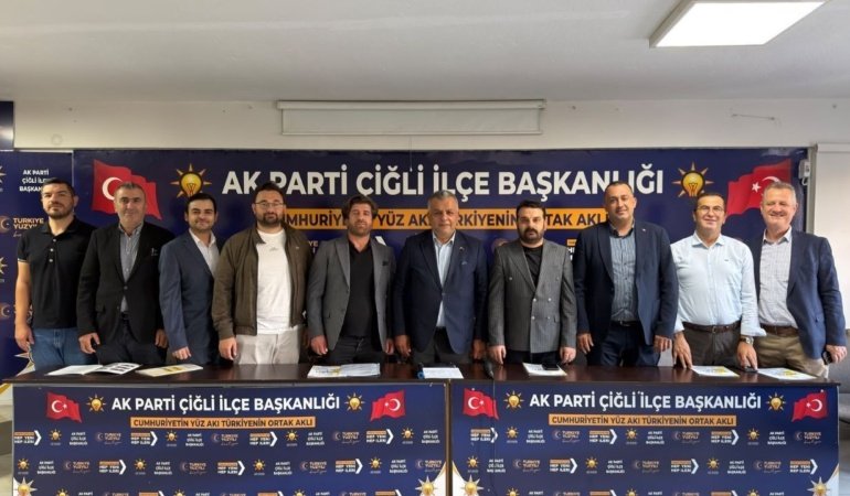 AK Parti Çiğli İlçe Başkanı Oktay Özdemir: Çiğli’de yeni dönem hizmet dönemidir